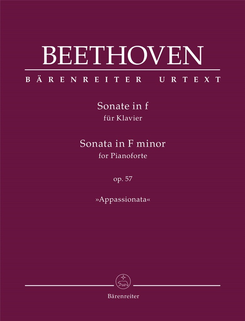 Sonate in f für Klavier - Appassionata - op. 57